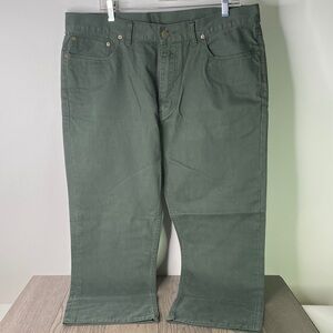 Polo by Ralph Lauren Men's 38x26 (short) Olive Green Chinos - 1373